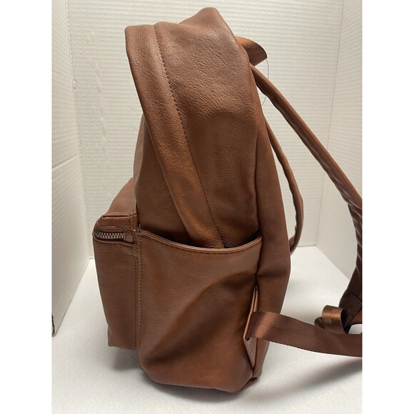 New Sonoma Goods For Life Essential Backpack Cognac Color. last Photo for wear - Picture 3 of 10
